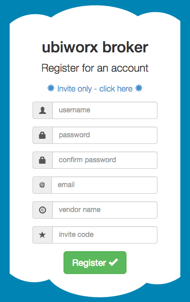 ubiworx broker registration page