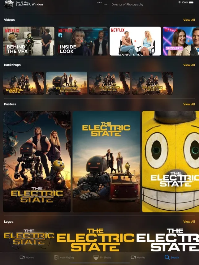 Overview image of pikashow app on Android device